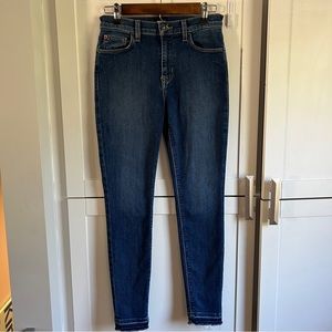 Hudson Blair High Rise Super Skinny Jeans